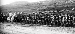 Général Goybet et ses troupes à Meizeloun