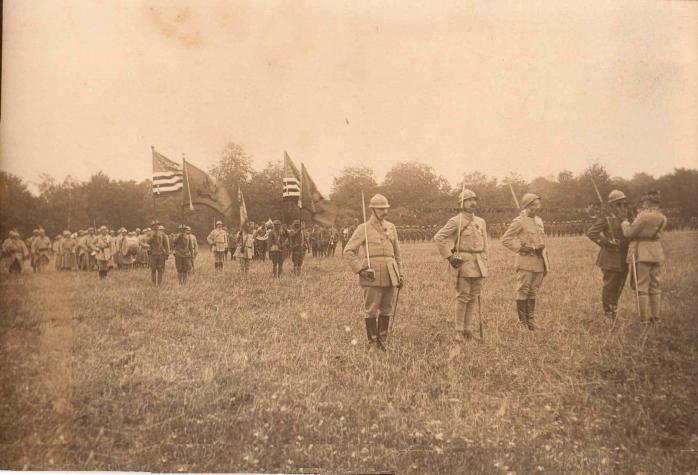 157th Division ceremony
