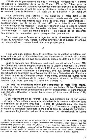 A.H.H. Bulletin N°29 1987 Ordonnance 8/10/1814